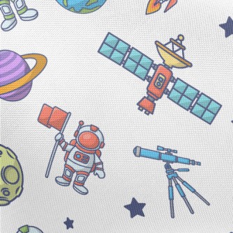 Satellites And Space Explorati Pongee