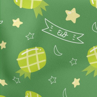 Exotic Pineapple Lightweight Cotton Poplin