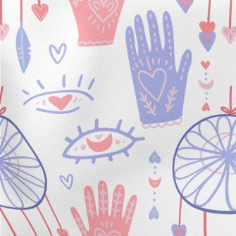 Bohemian Dreamcatcher Lightweight Cotton Poplin