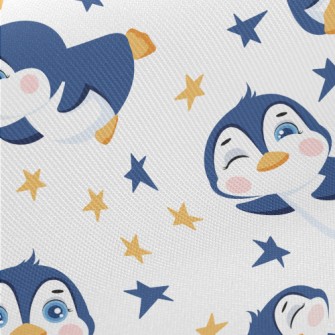 Dancing Penguin Midweight Cotton Poplin