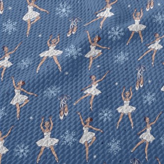 Woman Dancing Ballet Birdseye Piqué