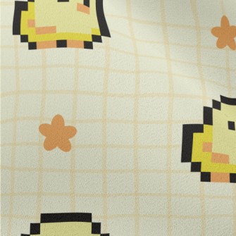 Pixel Cute Chicken Chiffon