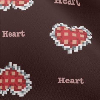 Pixel Style Love Gem Chiffon