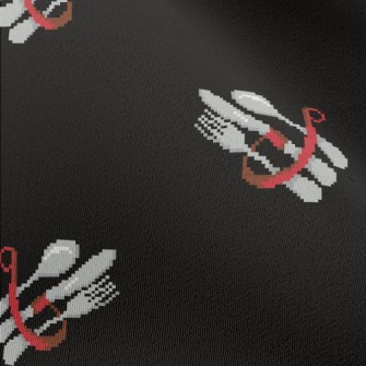 Pixel Style Tableware Chiffon