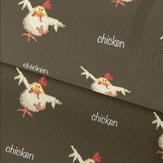 Pixel Dancing Cock Waterproof Oxford