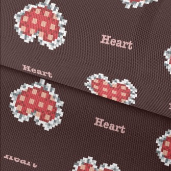 Pixel Style Love Gem Waterproof Oxford