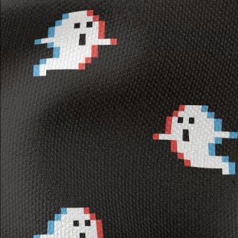 Pixel Style Ghost Waterproof Canvas