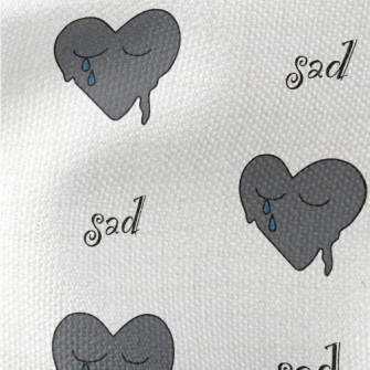 Heartbroken Sad Love Waterproof Canvas