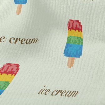 Pixel Style Colorful Popsicles Terry