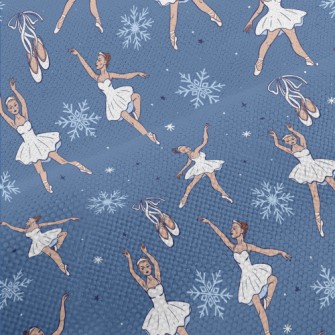 Woman Dancing Ballet Performance Linen