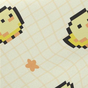 Pixel Cute Chicken Twill