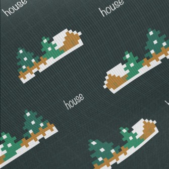 Pixel Style European And Ameri Twill