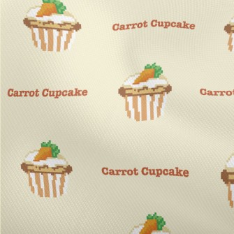Pixel Style Carrot Cupcake Dobby