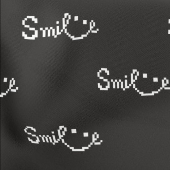 Pixel Style Smile English Stretch Ponte