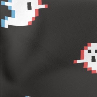 Pixel Style Ghost Stretch Ponte