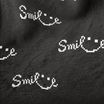 Pixel Style Smile English Minky