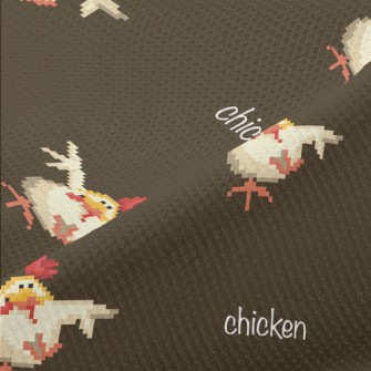Pixel Dancing Cock Piqué