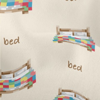 Pixel Style Colorful Bed Lightweight Performance Linen