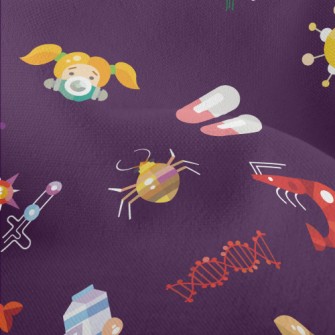 Allergy And Allergens Pattern Lightweight Performance Linen