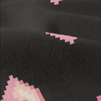 Pixel Style Pink Love Heart Modern Jersey