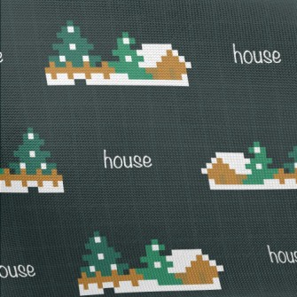 Pixel Style European And Ameri Pongee