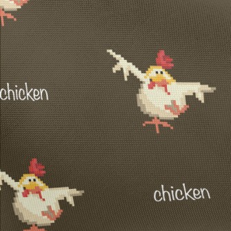 Pixel Dancing Cock Pongee