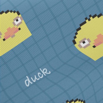 Pixel Style World-weary Bird Midweight Cotton Poplin