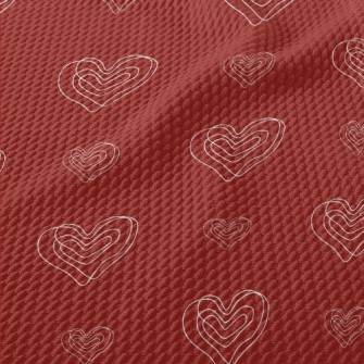 Twisted Lines Love Birdseye Piqué