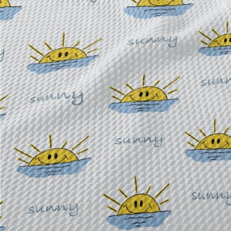 The Smiling Sun Birdseye Piqué