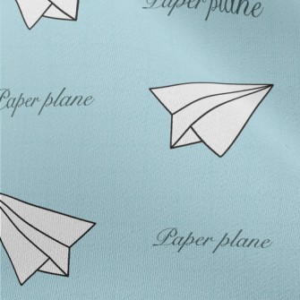 White Paper Airplane Chiffon