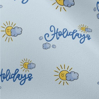 Lovely Sun And Holiday In Engl Chiffon