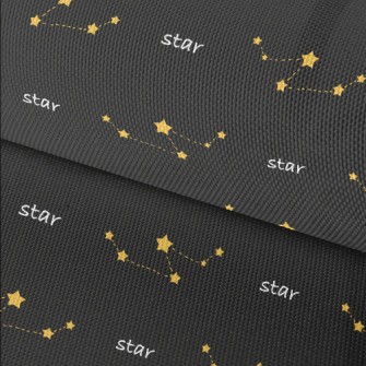 Shining Simple Stars Waterproof Oxford