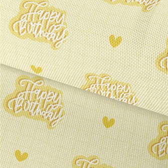 Happy Birthday In English Waterproof Oxford