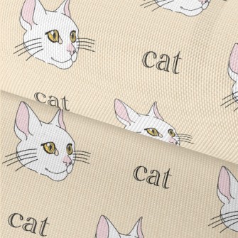 Realistic And Simple Cat Waterproof Oxford
