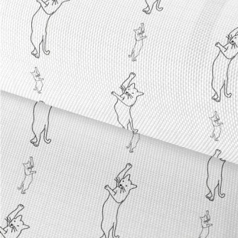 Standing Dancing Cat Waterproof Oxford