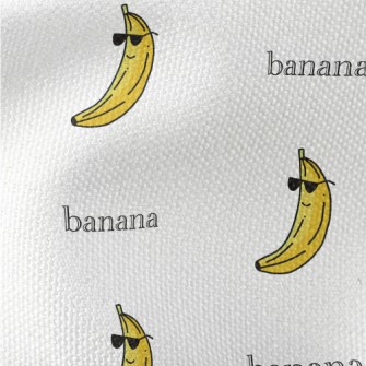 Banana Wearing Sunglasses Waterproof Canvas