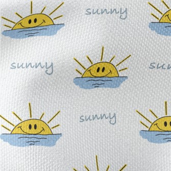 The Smiling Sun Waterproof Canvas