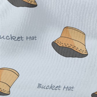 Plain Style Bucket Hat Terry