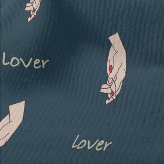 Loving Hand In Hand Pattern Terry