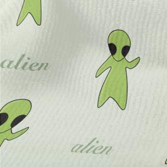 Color Block Simple Alien Terry