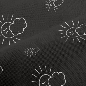 Simple Lines Of Sun And Clouds Performance Linen