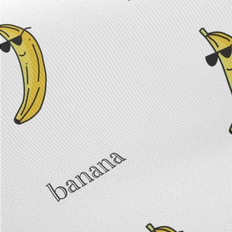 Banana Wearing Sunglasses Twill