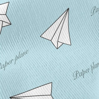 White Paper Airplane Standard Corduroy