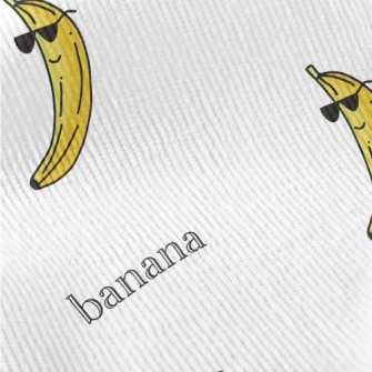 Banana Wearing Sunglasses Standard Corduroy