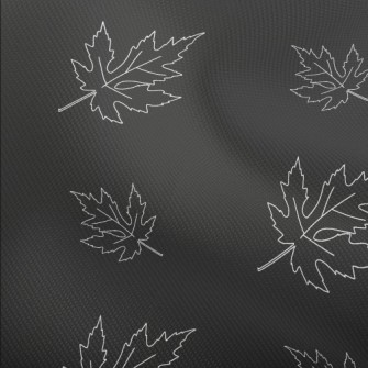 Maple Leaf With Simple Lines Dobby