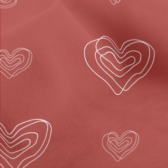 Twisted Lines Love Micro Fleece