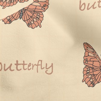 Detailed Realistic Butterfly Micro Fleece