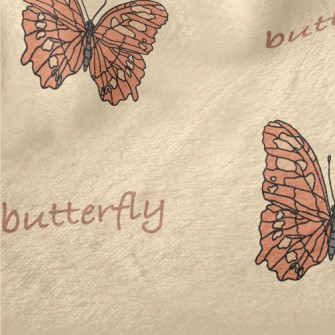 Detailed Realistic Butterfly Minky