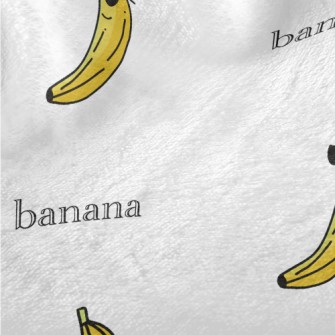 Banana Wearing Sunglasses Minky