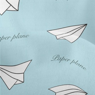 White Paper Airplane Lightweight Performance Linen